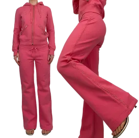 Bebe Sport Sequin Track Suit (S)